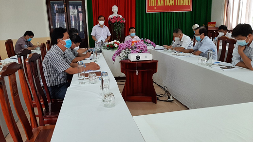 Ban đại diện Hội đồng quản trị Ngân hàng Chính sách xã hội  thị xã Hòa Thành họp phiên thường kỳ quý III/2021   